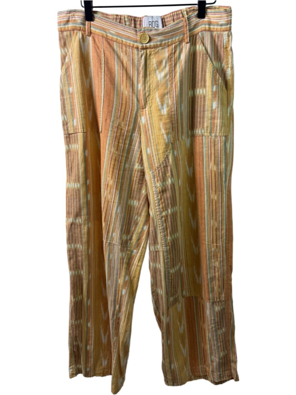 BDG Rae Wide Leg linen blend cargo pants